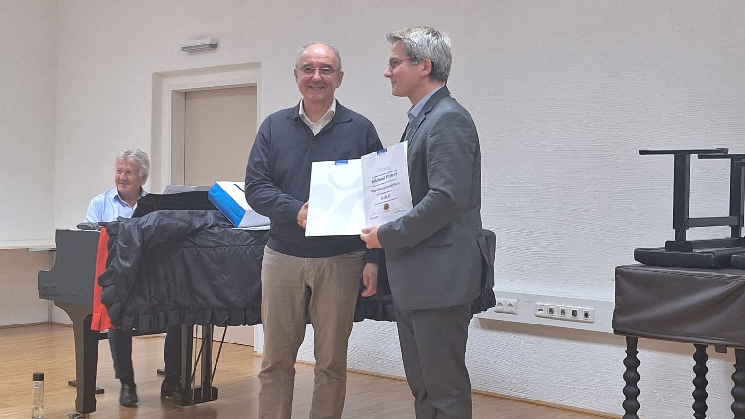Michael Pittrof Ehrung